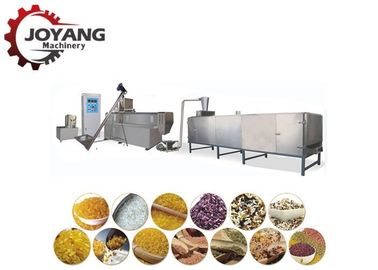 Tipo personalizado linha de produção artificial do arroz, velocidade de processamento da elevação