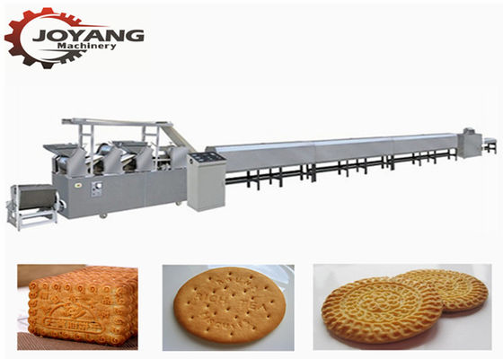 Biscoitos torrados dos biscoitos resistentes que fazem a máquina totalmente automático