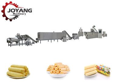Cereal de café da manhã automático completo que faz a linha de produção soprada máquina dos flocos de milho