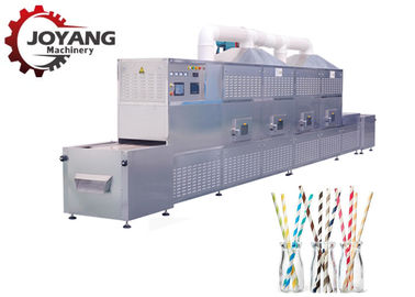 Máquina contínua industrial do secador do produto da máquina/papel da micro-ondas da palha de papel